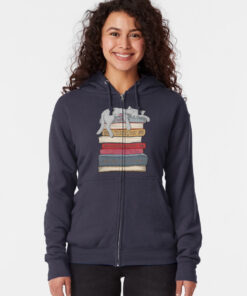 How to Chill Like a Cat Zipped Hoodie